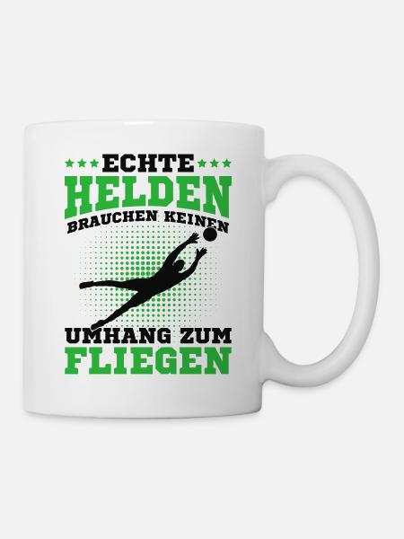 Torwart - Tasse - Weiß