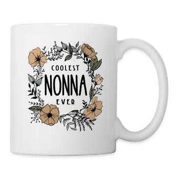 Coolste Nonna aller Zeiten | Geschenk der Großmutter - Tasse - Weiß - Rechts