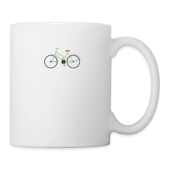 Vélo VTT Idée cadeau vélo de route VTT - Mug blanc - blanc - Droite