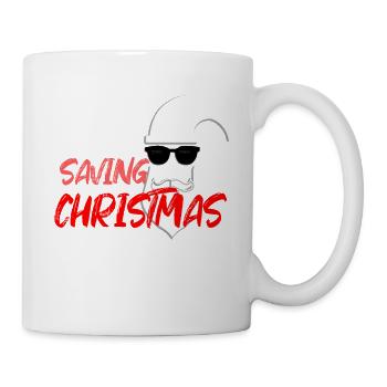 Merry Christmas design, Christmas, Save - Mug - white - Right