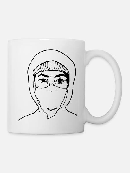 Skizza Aktivista - Tasse - Weiß