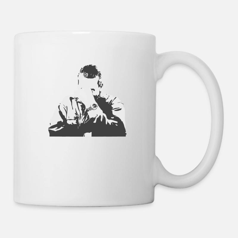 Retro vintage Alter Katastrophe Facepalm - Tasse - Weiß