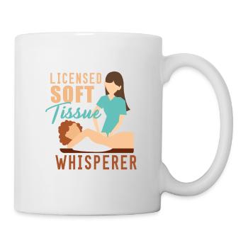 Idée cadeau massage pour chiropraticiens - Mug blanc - blanc - Droite