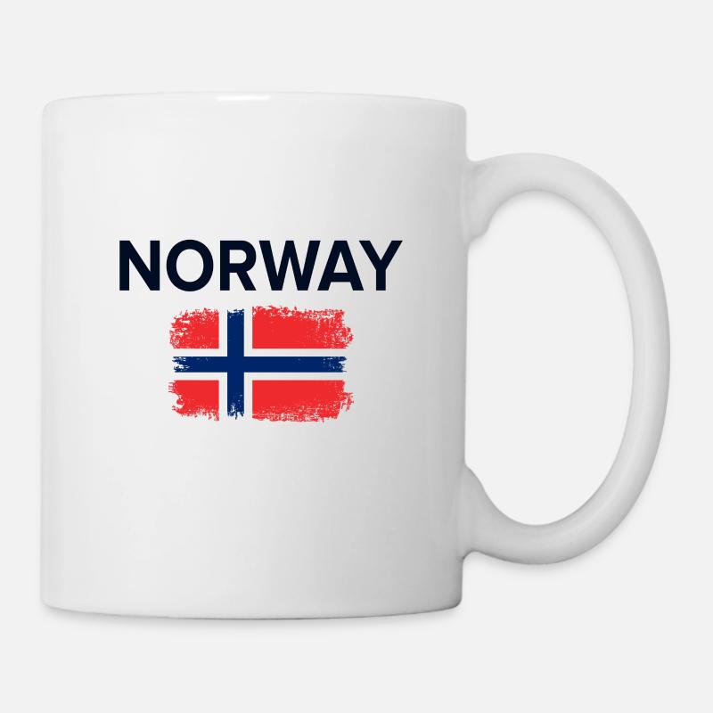 Norwegen - Tasse - Weiß