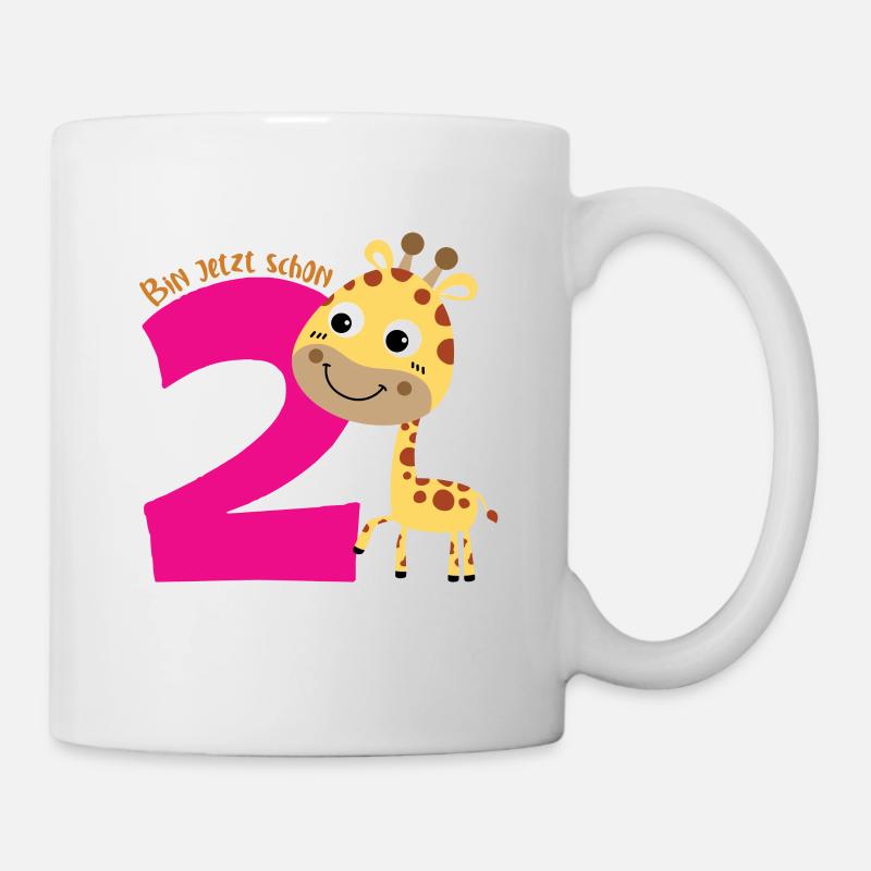 2. Geburtstag bin jetzt schon 2 Jahre Idee - Tasse - Weiß