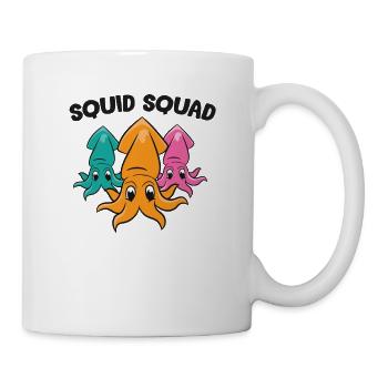 Squid Squad Octopus Sea Ocean Funny Squid - Mug - white - Right