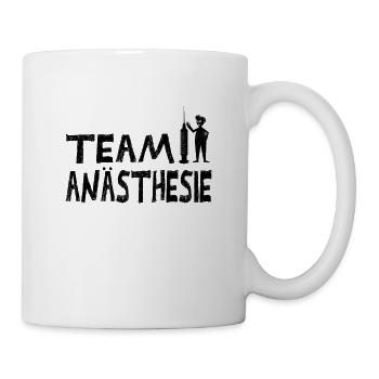 Team Anästhesie - Tasse - Weiß - Rechts