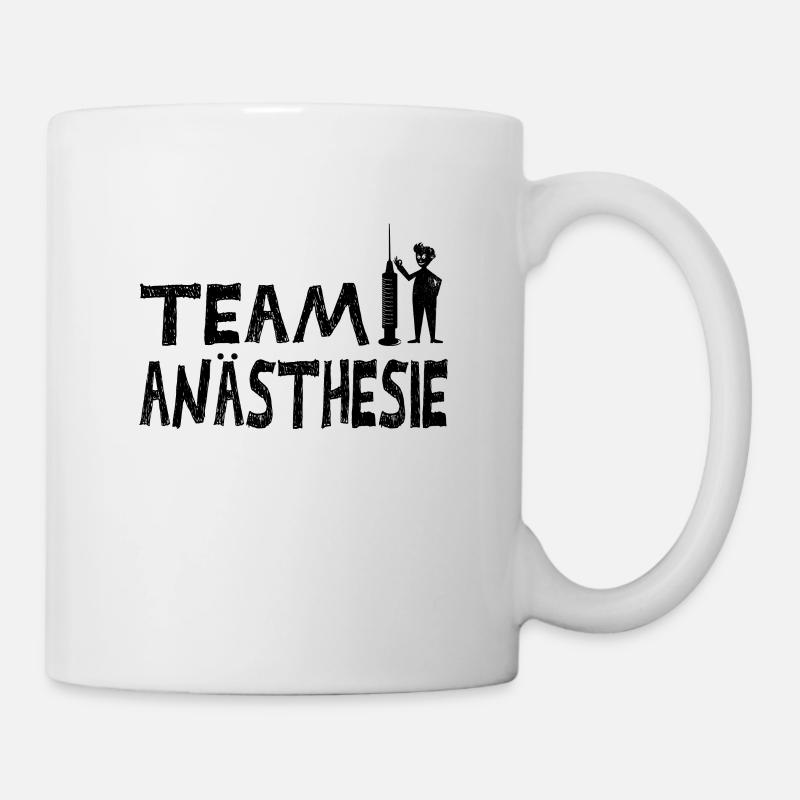 Team Anästhesie - Tasse - Weiß
