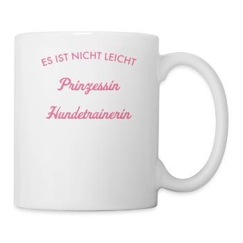 Hundetrainer Hundetrainerin Hundeschule Hunde - Tasse - Weiß - Rechts