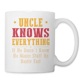 Uncle Knows Everything - Mug - white - Right