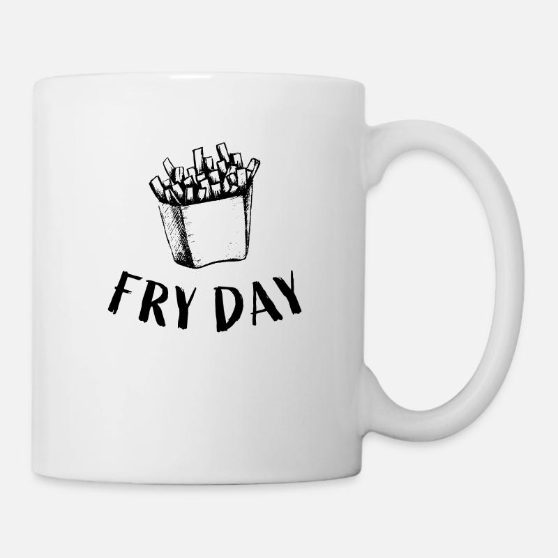 Fry day - Friday fries - Mug - white