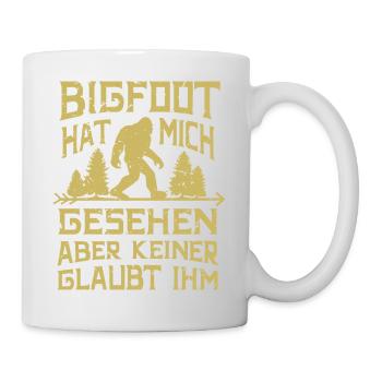 Bigfoot - Tasse - Weiß - Rechts