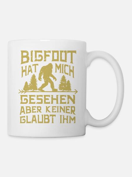 Bigfoot - Tasse - Weiß