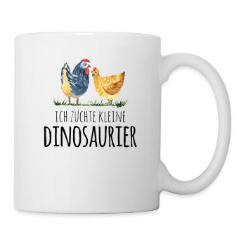 Perfekter Hühner Spruch für Hühnerhalter Geschenk - Tasse - Weiß - Rechts