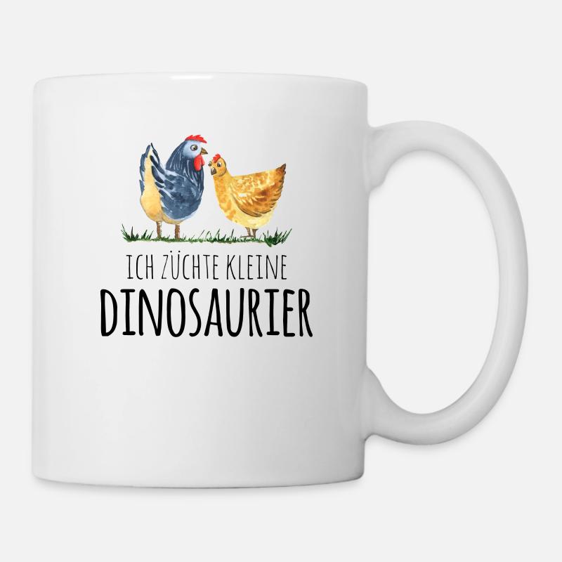 Perfekter Hühner Spruch für Hühnerhalter Geschenk - Tasse - Weiß