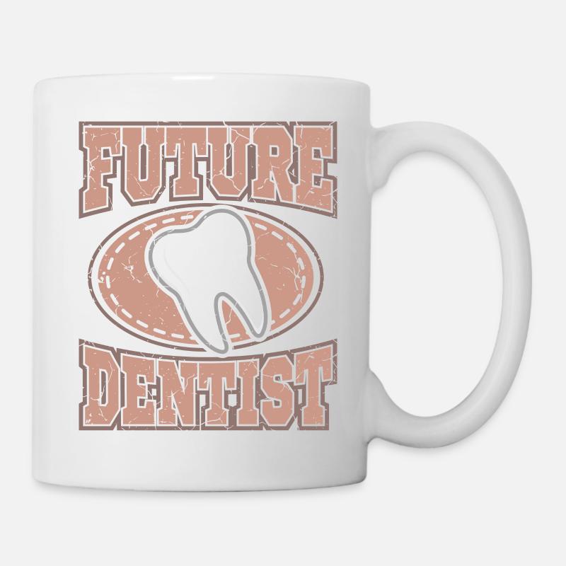 ZAHNARZT ZAHNMEDIZIN STUDENT Geschenk - Tasse - Weiß