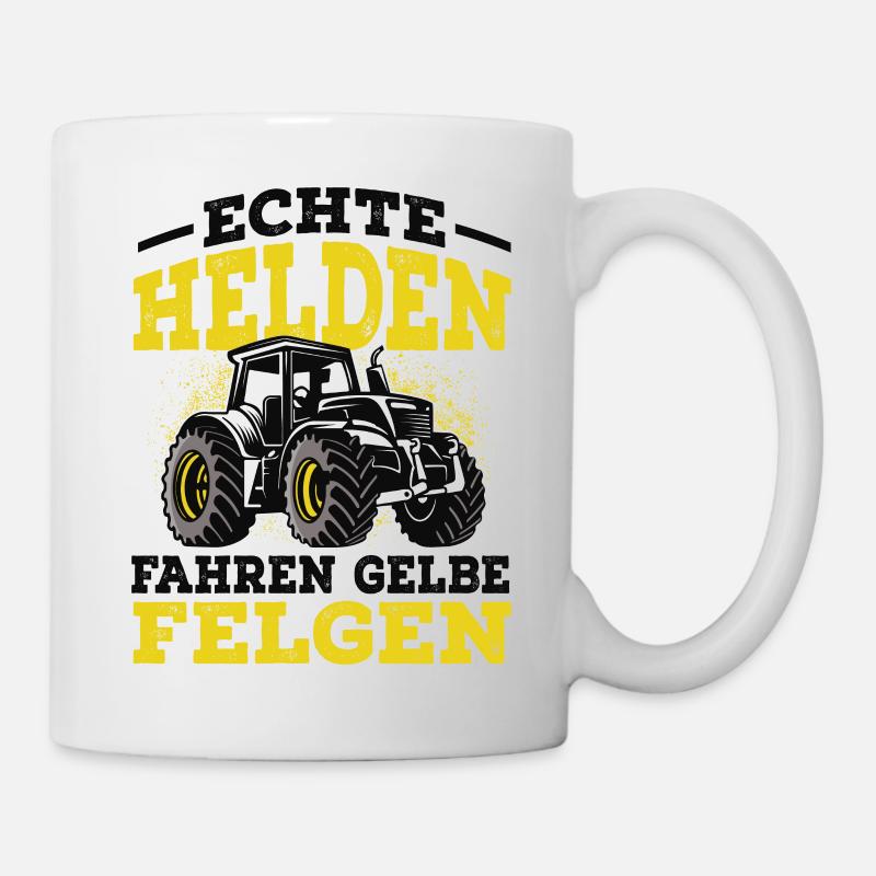 Traktor - Tasse - Weiß