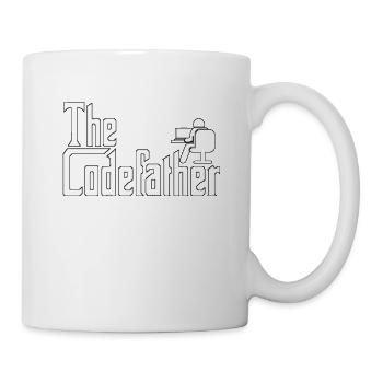 CodeFather Software Entwickler Engineer Programmer - Tasse - Weiß - Rechts