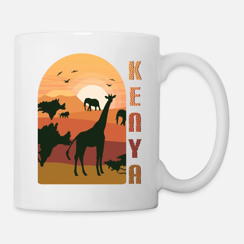 Le Kenya est merveilleux - Mug blanc - blanc