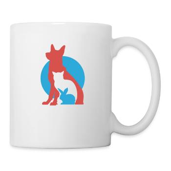 Tierarzt Tierpfleger Geschenkidee - Tasse - Weiß - Rechts