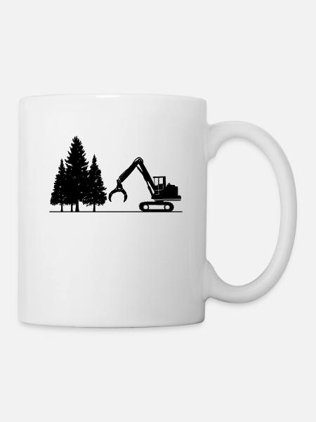 Harvester Design - Tasse - Weiß
