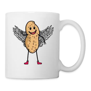 Xmas arachnette nuss ange aile fantasy - Mug blanc - blanc - Droite