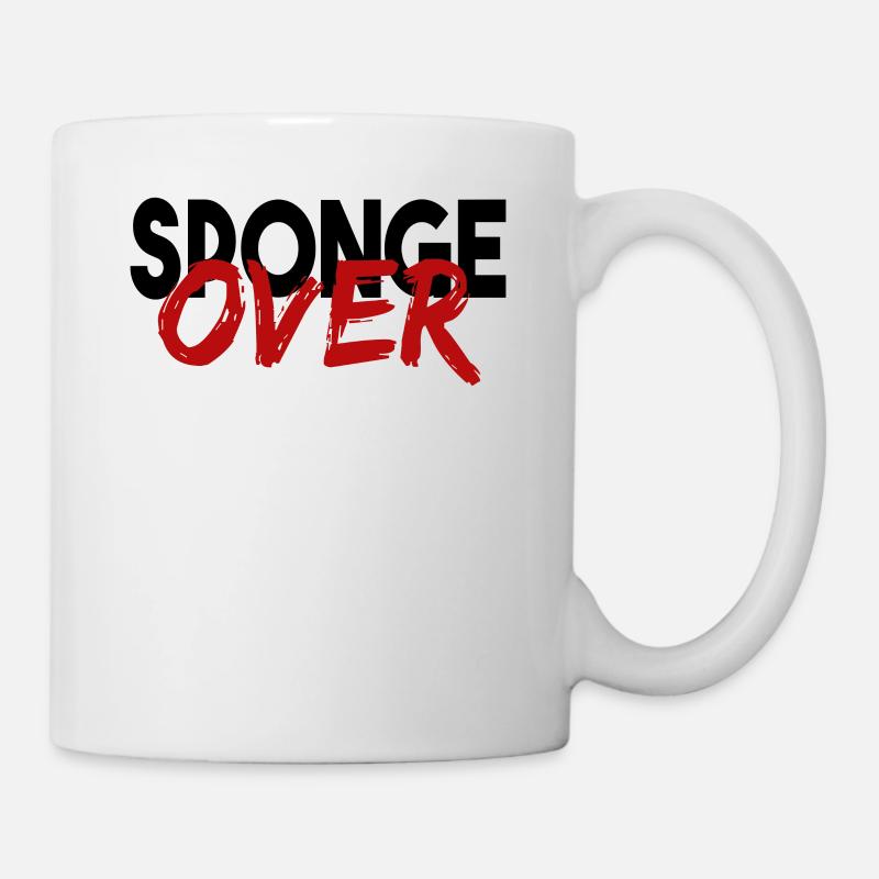 Proverbe Denglisch cadeau de proverbe - Mug blanc - blanc