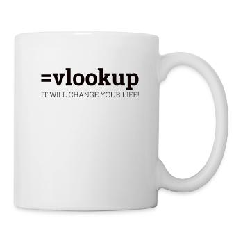 "=vlookup" | Admin, Computer, Computer Science - Mug - white - Right