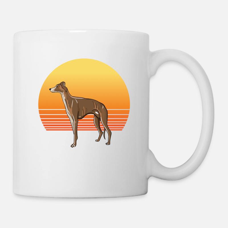 Soleil de lévrier - Mug blanc - blanc