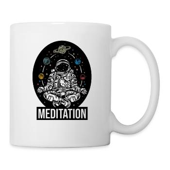 Astronaute Univers Espace Cosmos Voie Lactée - Mug blanc - blanc - Droite