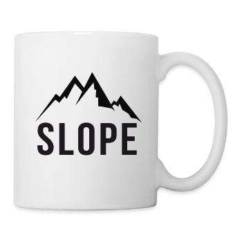Snowboard - Tasse - Weiß - Rechts