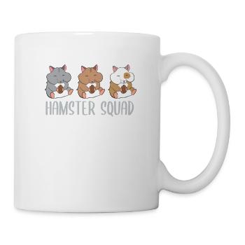 Hamster Squad Funny hamster team - Mug - white - Right