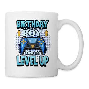 Anniversaire de joueur disant cadeau de jeu - Mug blanc - blanc - Droite