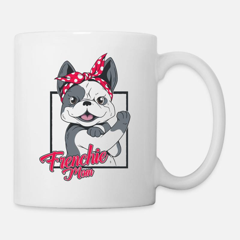 Frenchie maman bouledogue français - Mug blanc - blanc
