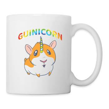 Cochon d'Inde Licorne rongeur mignon Guinicorn - Mug blanc - blanc - Droite