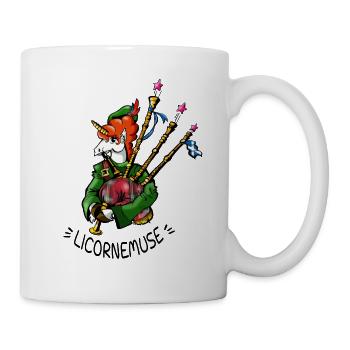 Outlanders adulte - Mug blanc - blanc - Droite