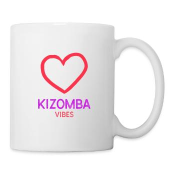 Kizomba Heart Dance Good Vibes - Mug - white - Right