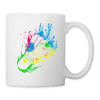 Badminton Splash Federball - Mug blanc - blanc - Droite