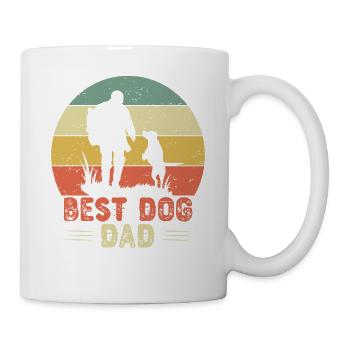 Master dog love dog dad gift dog dad - Mug - white - Right