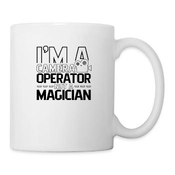 Caméraman caméraman caméra tournage vidéo - Mug blanc - blanc - Droite