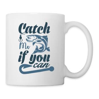 Fischer fischen frische Fische - Tasse - Weiß - Rechts