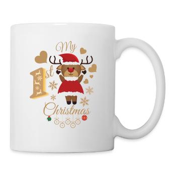 Baby's first Christmas - Mug - white - Right
