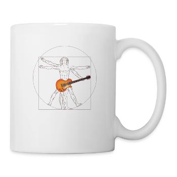 Da Vinci le Guitariste - Mug blanc - blanc - Droite