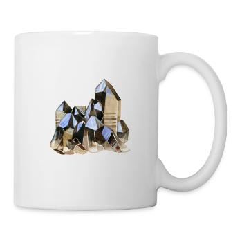 Mineralien Steine Geologie Sammler Mineral Geologe - Tasse - Weiß - Rechts