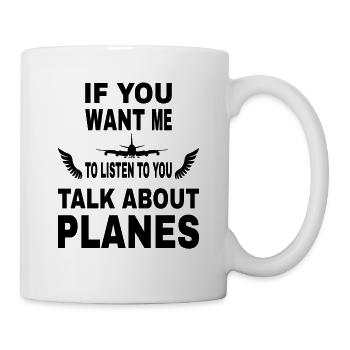 Pilot Air Force Flying Airline Copilot Gift - Mug - white - Right