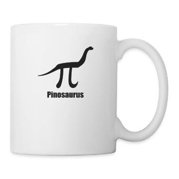 Maths Mathématiques Blague Professeur de Maths Pinosaurus - Mug blanc - blanc - Droite