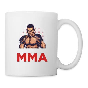 MMA - Tasse - Weiß - Rechts
