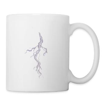 Lighting Gift Idea Lightning Bolt Graphic - Tasse - Weiß - Rechts