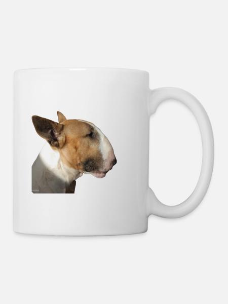 bull-terrier - Mug blanc - blanc