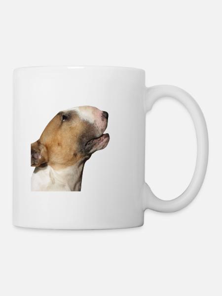 bull terrier - Mug - white